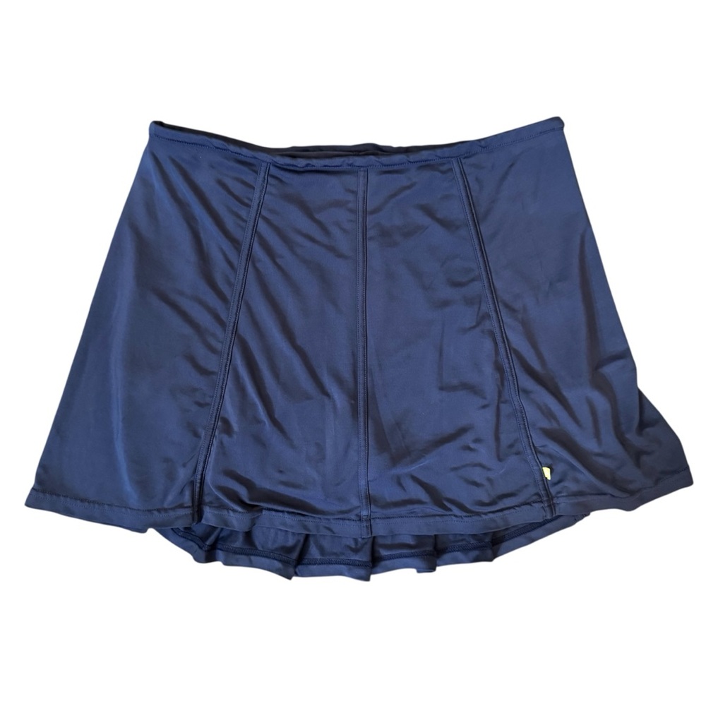 PURE LIME athletic skirt with built in shorts, size *L